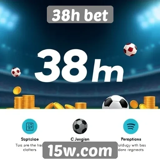 Principais características do site 38h bet