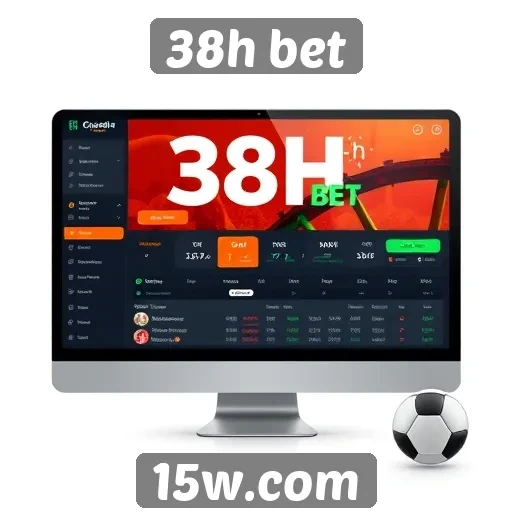 Detalhes sobre a interface do 38h bet