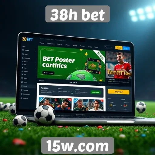 Layout e usabilidade do site 38h bet