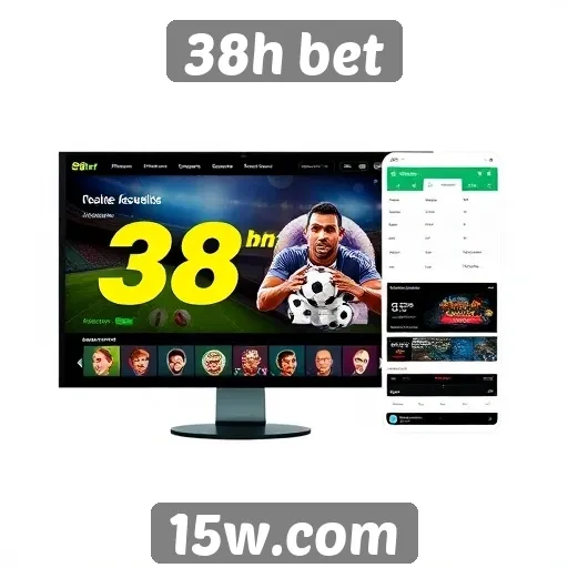 Análise da interface do site 38h bet