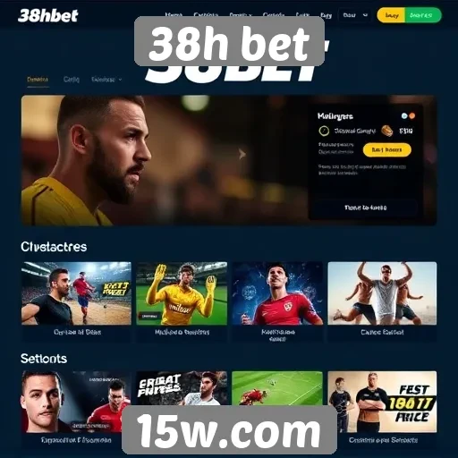 Avaliação das funcionalidades do site 38h bet